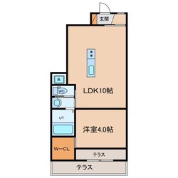 レーグル１番館の物件間取画像